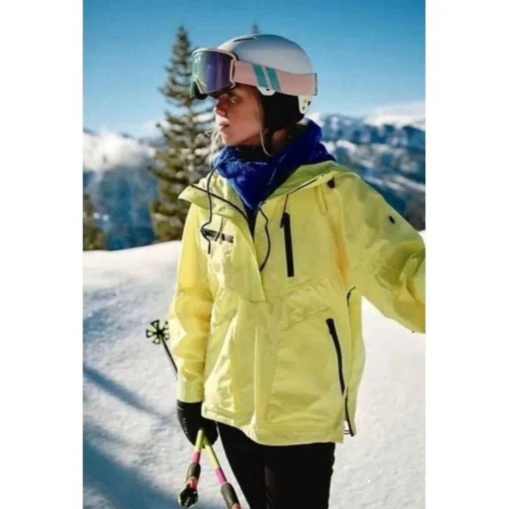 Free people FP Movement Peak To Peak Popover Ski/hiking jacket size L NWOT
